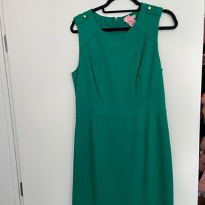 Kelly Green Banana Republic Dress